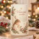 Vianočná sviečka Vianočné svetlo