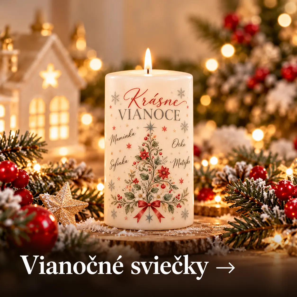 Vianočné sviečky